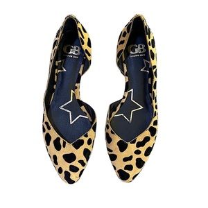 Gianni Bini Leopard Print Flats 7.5 M